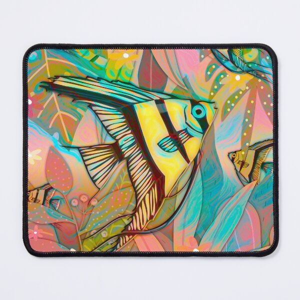 Item preview, Angelfish Fantasy No. 7 designed and sold by Rockett Graphics.