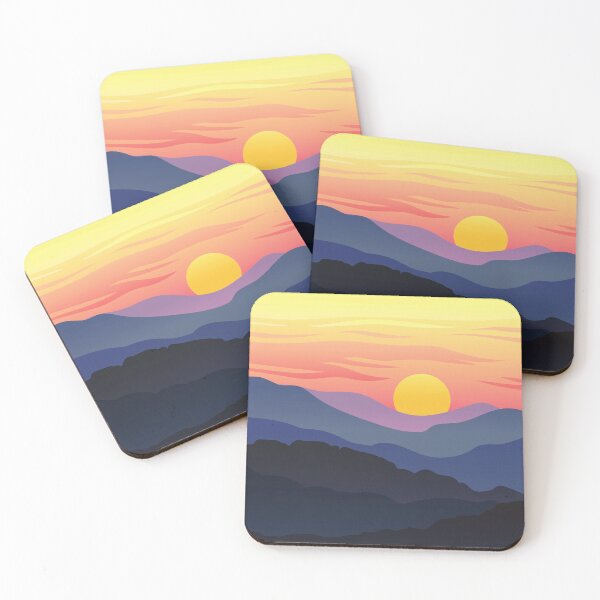 Item preview,   Rich Earthy Abstract Sunset Sunrise Dusk Dawn designed and sold by PotluckPrints.