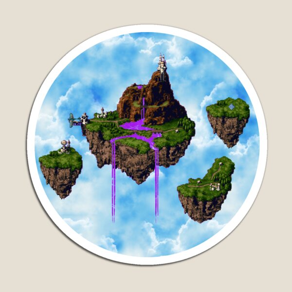 PURPLE WATER ZEAL ISLANDS Magnet