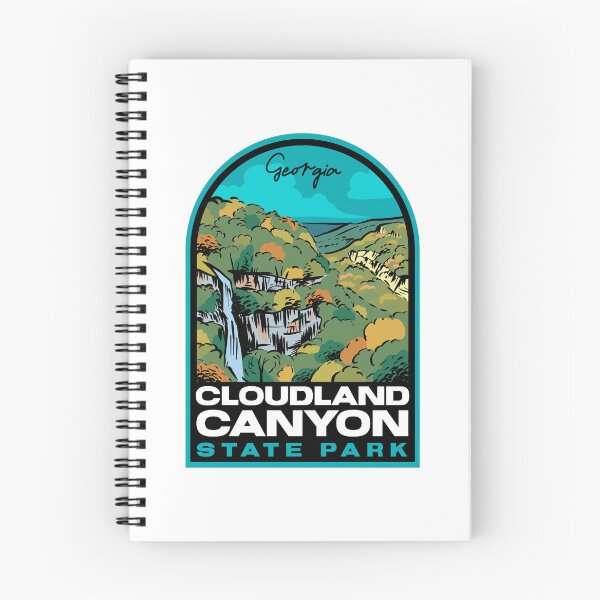 Item preview, Cloudland Canyon State Park GA Retro Badge designed and sold by HalpinDesign.
