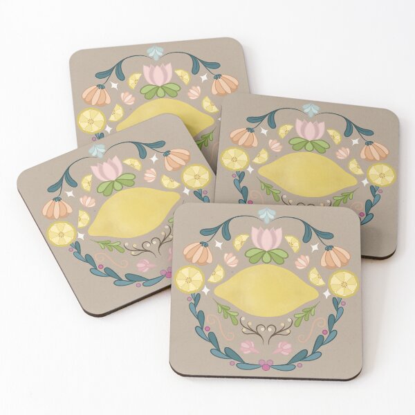 Item preview, Folksy Lemons designed and sold by StickieBits.