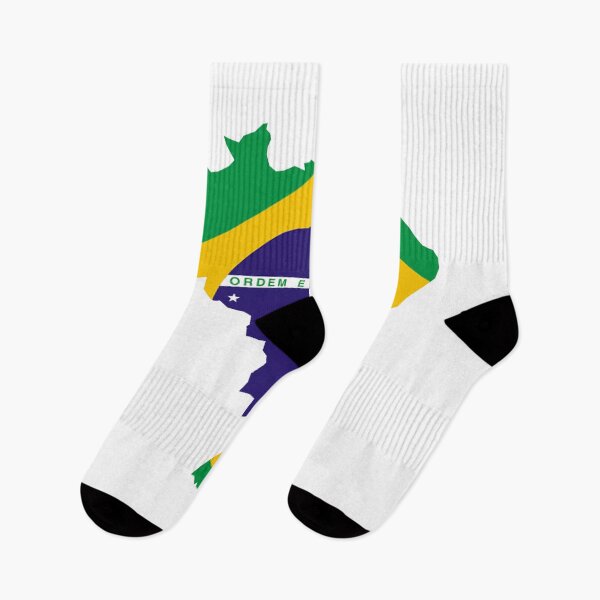 Item preview, Brazil Flag Country Outline  designed and sold by obviouslogic.