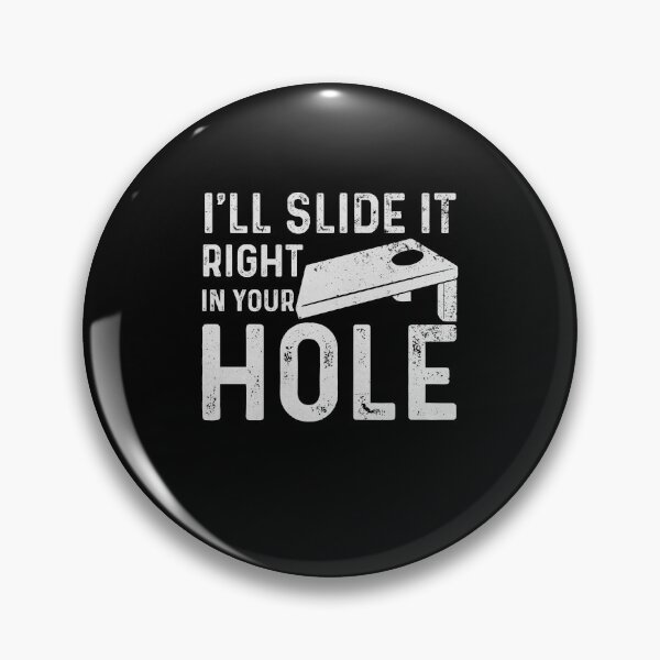Item preview, I'll Slide It Right in your Hole Funny Cornhole Toss Game designed and sold by Quickhappy.