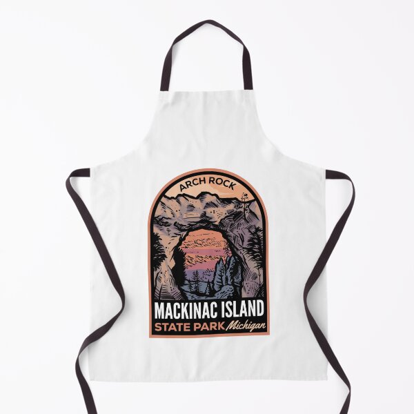 Item preview, Mackinac Island State Park MI Retro Badge designed and sold by HalpinDesign.