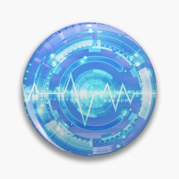 Item preview, blue heartbeat pulsation designed and sold by MusicSkateboard.
