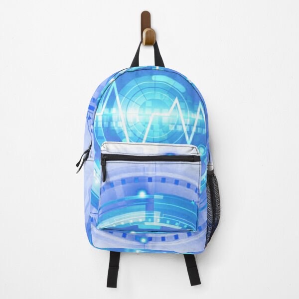 Item preview, blue heartbeat pulsation designed and sold by MusicSkateboard.