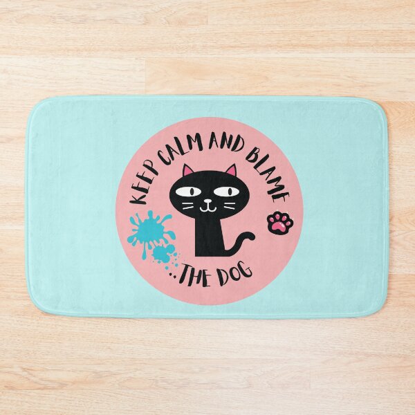 Item preview, Keep Calm and Blame the Dog - Animal Funny Quotes designed and sold by Cawaiico.