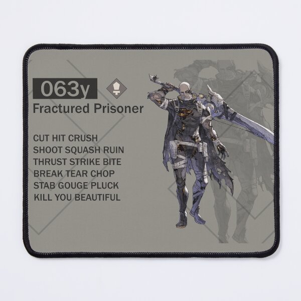 Item preview, 063y - Fractured Prisoner (Nier Reincarnation) designed and sold by VelvetZone.