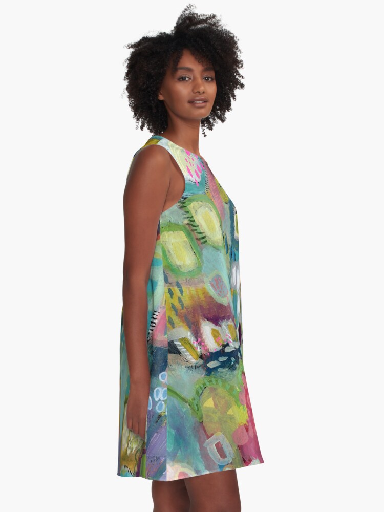 Thumbnail 2 of 4, A-Line Dress, Unity in Bloom - Original designed and sold by suzanneallard.