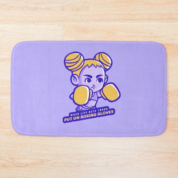 Item preview, When Life Gets Tough, Put On Boxing Gloves Cute Girl designed and sold by Cute-Jory-Store.