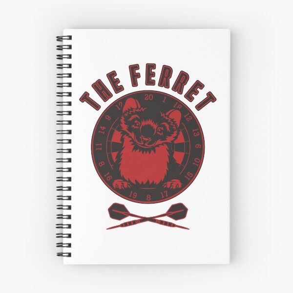 Item preview, Darts The Ferret designed and sold by OmmeDesigns.