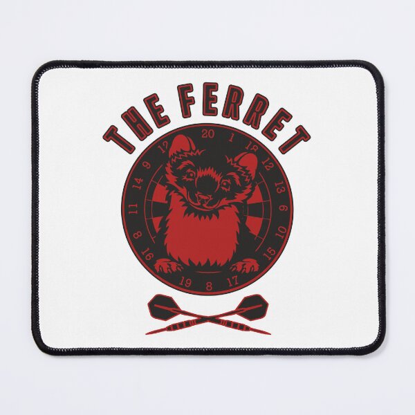 Item preview, Darts The Ferret designed and sold by OmmeDesigns.