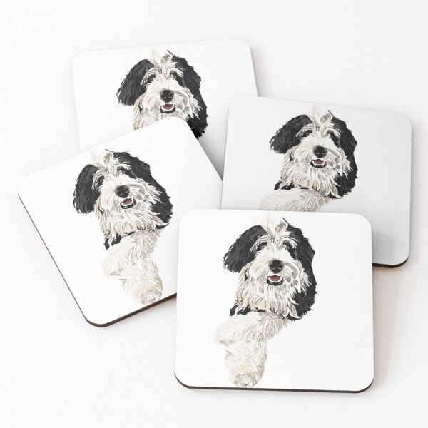 Item preview, Finley the Bernadoodle designed and sold by Quick Brown Fox Canada.