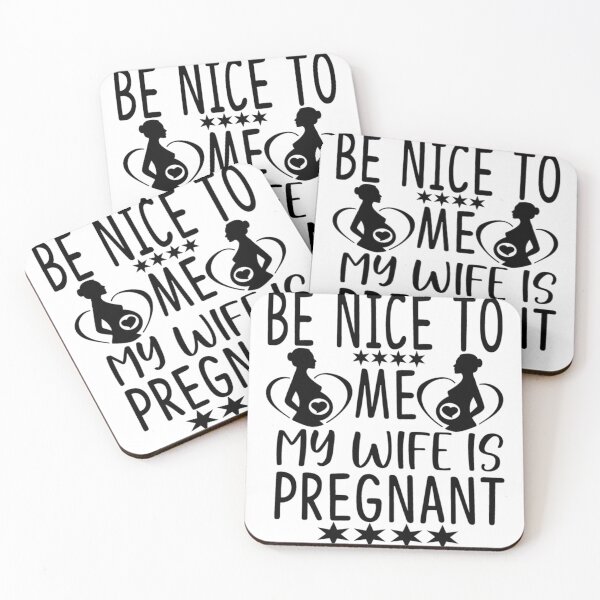 Item preview, Mens Be Nice To Me My Wife is Pregnant  designed and sold by charaf19.