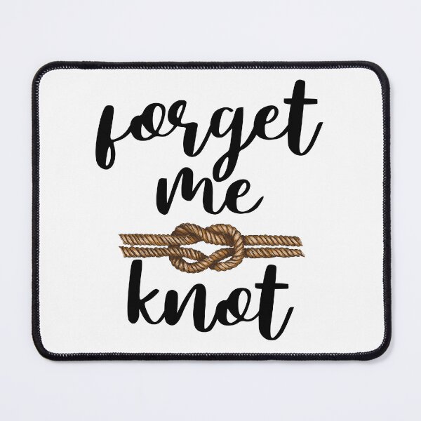 Item preview, typographic : "forget me not" quote designed and sold by NineJuly.