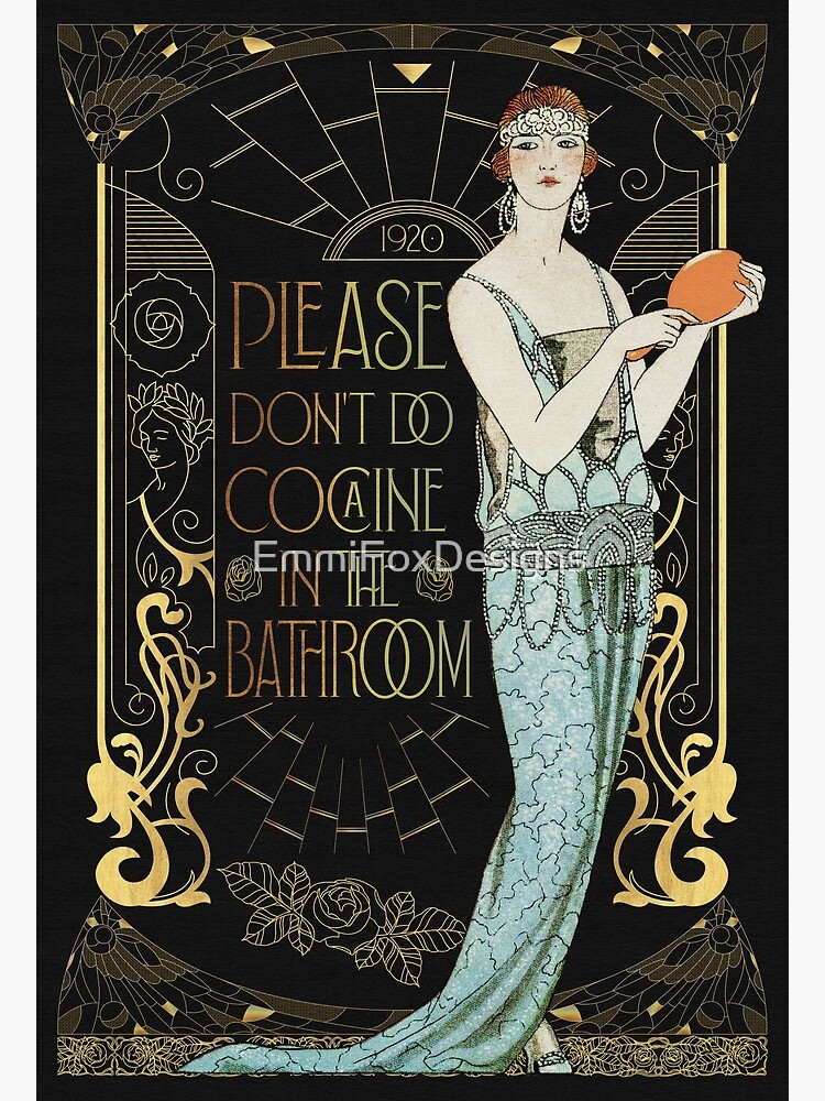 Please Don't Do Coke In The Bathroom Funny T Shirt Please Don't Do Coke In The Bathroom Funny T Shirt