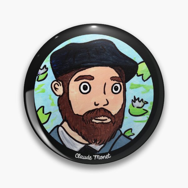 Item preview, Claude Monet Artist Portrait designed and sold by PrimaryPainters.