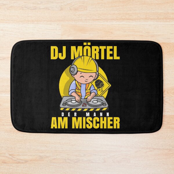 Item preview, Mason construction worker gift DJ mortar construction site handyman designed and sold by Lenny Stahl.