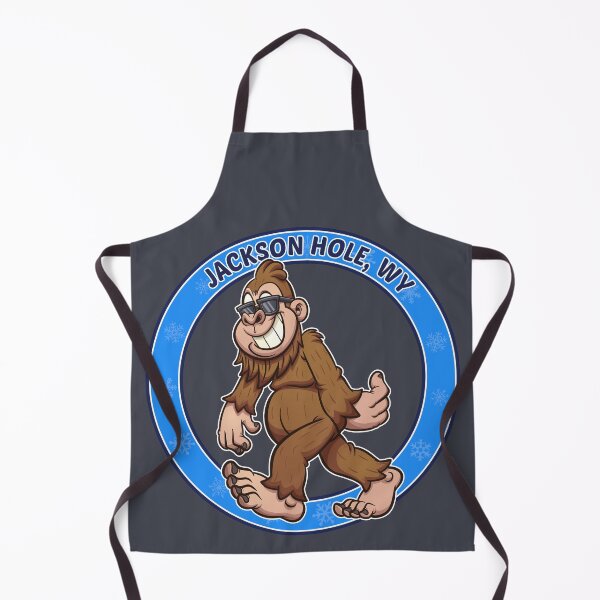 Item preview, Jackson Hole, WY Ski / Snowboard Bigfoot with Sunglasses designed and sold by designsbycollin.