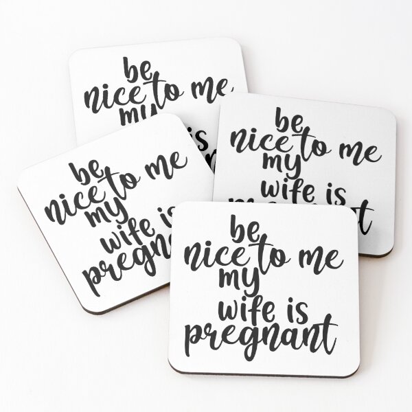Item preview, Mens Be Nice To Me My Wife is Pregnant  designed and sold by charaf19.