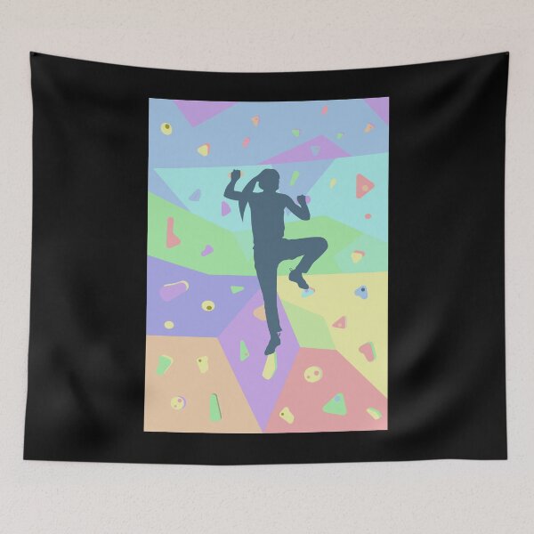 Item preview, Bouldering climber gift climbing wall boulderer designed and sold by Lenny Stahl.