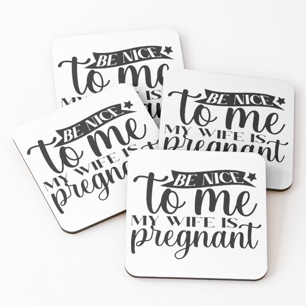 Item preview, Mens Be Nice To Me My Wife is Pregnant  designed and sold by charaf19.