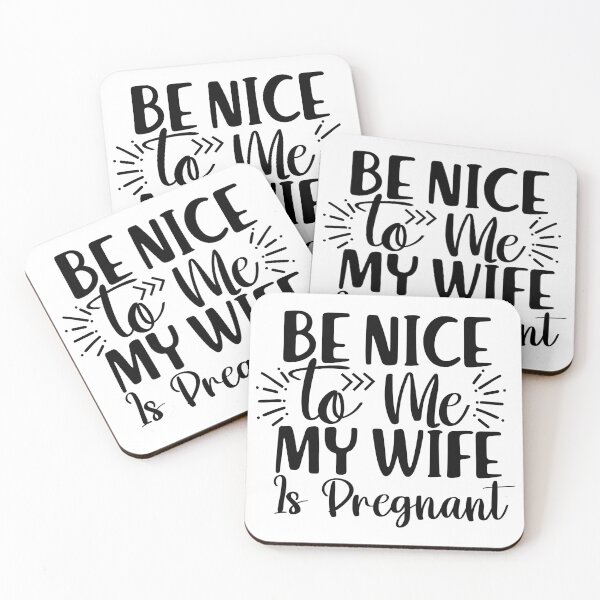 Item preview, Mens Be Nice To Me My Wife is Pregnant  designed and sold by charaf19.