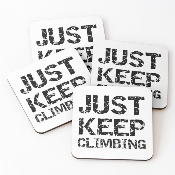 Item preview, Just Keep Climbing V2 designed and sold by SarahJisri.