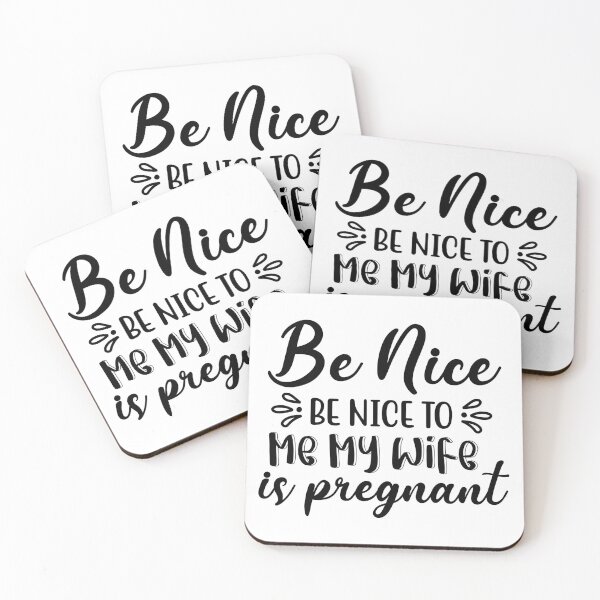 Item preview, Mens Be Nice To Me My Wife is Pregnant  designed and sold by charaf19.
