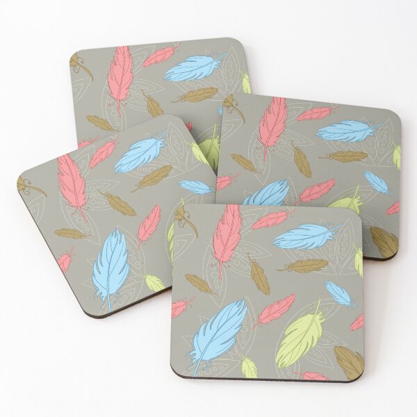 Item preview, Colorful Feathers designed and sold by JoyColorLove.