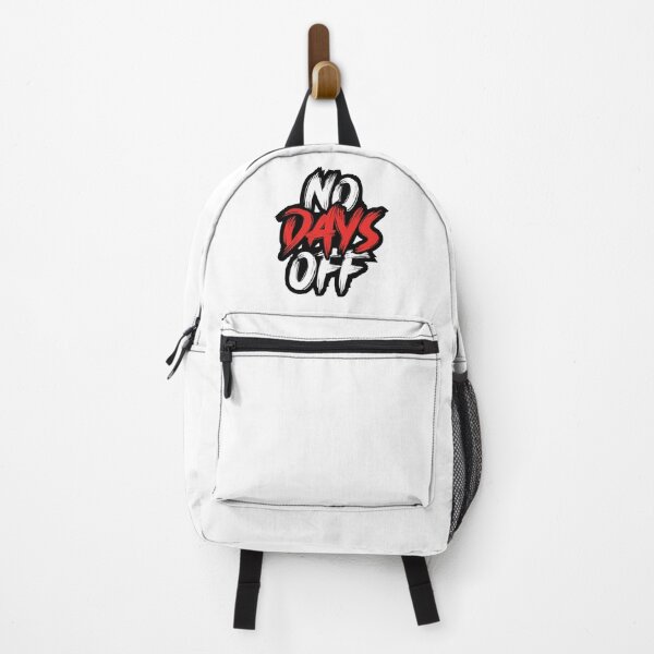 Item preview, No Days Off | Motivational Quote (White Edition) designed and sold by Printend _.