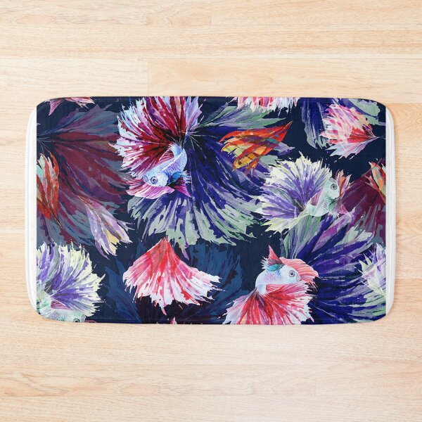 Item preview, Betta fish watercolor painting designed and sold by 4You4U.