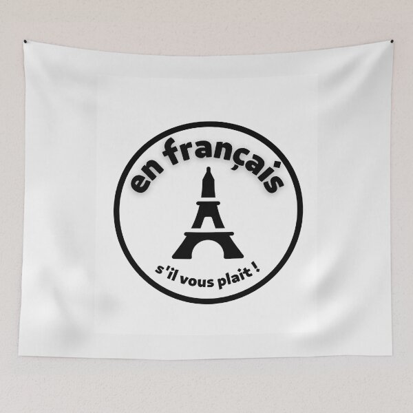 Item preview,  en français  SVP ( in french please ) designed and sold by Douaa_Print.