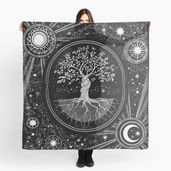 Celestial Tree of Life Scarf