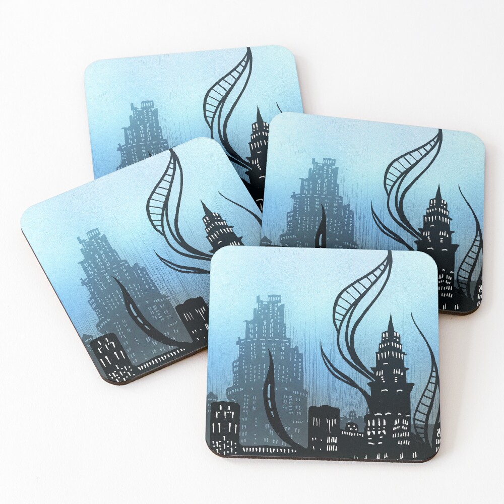 Item preview, Coasters (Set of 4) designed and sold by rowanclair.
