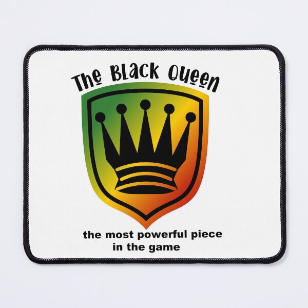 Item preview, The Black Queen, the most powerful piece in the game. designed and sold by hardscuffle.