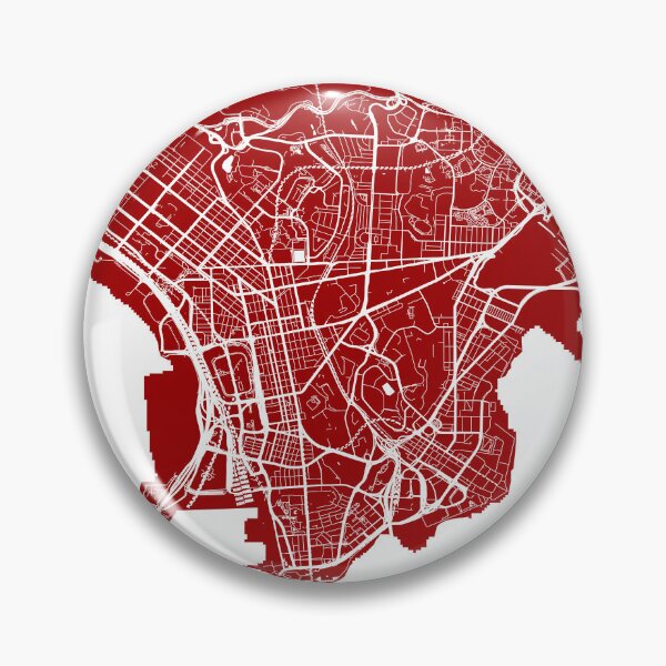 Item preview, Hong Kong City Map - Red designed and sold by helloadventure.