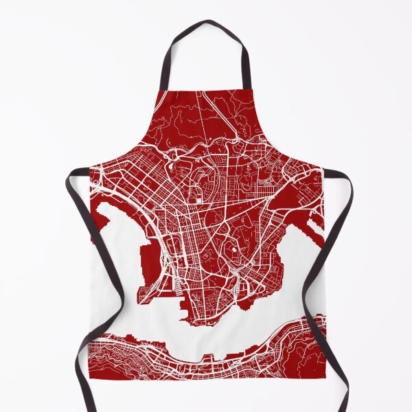 Item preview, Hong Kong City Map - Red designed and sold by helloadventure.