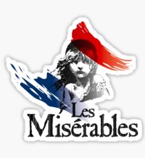 Les Miserables logo girl Sticker