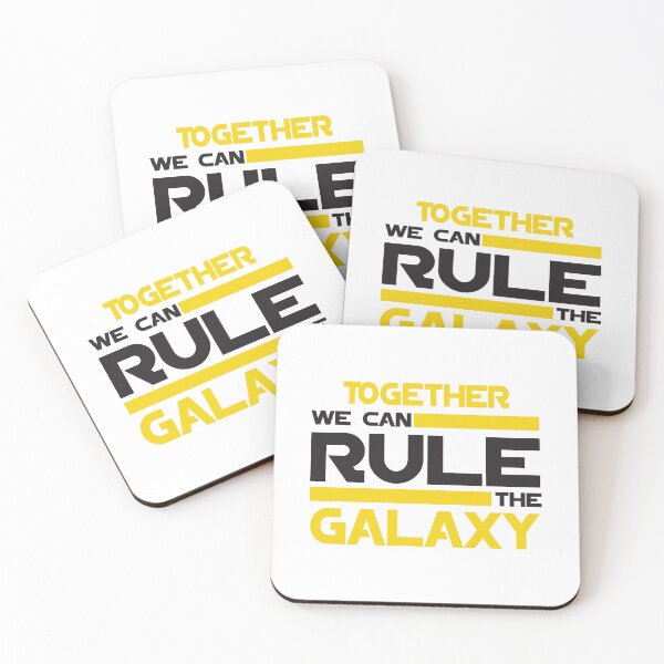 Item preview, Together we can rule the galaxy designed and sold by Zexten.