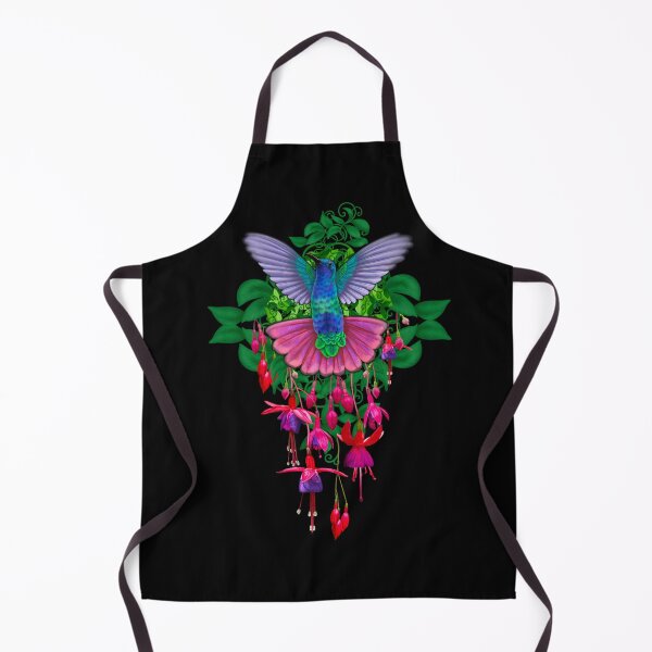 Item preview, Hummingbird and Fuchsias designed and sold by DeniFreeman.
