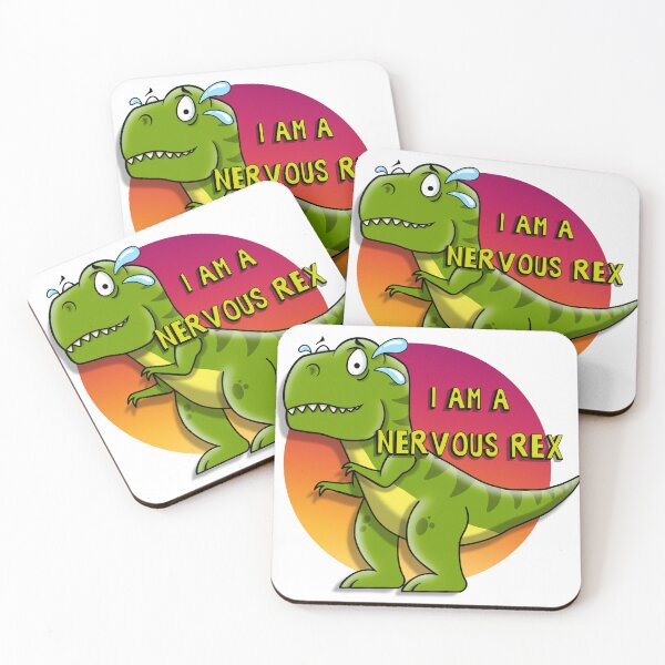 Item preview, I Am A nervous Rex designed and sold by CraftyArthole.