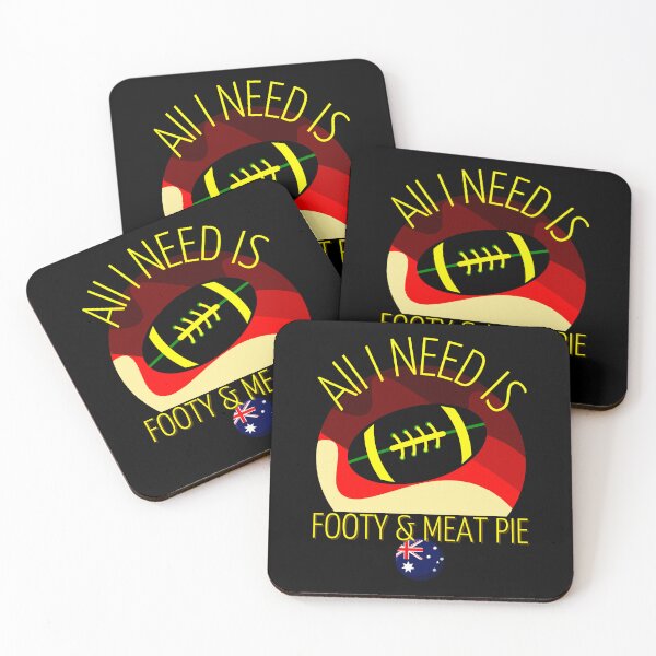 Item preview, All I Need is Footy And Meat Pie - Proud to be Australian designed and sold by GoPublicTeam.