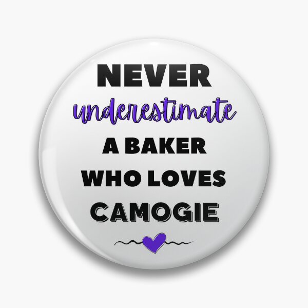 Item preview, Never underestimate a baker who loves camogie designed and sold by TheGreenGoat.
