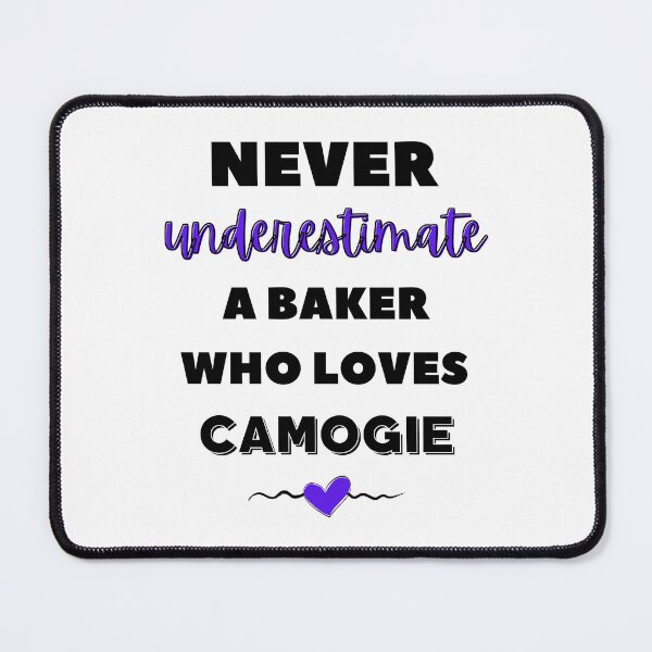 Item preview, Never underestimate a baker who loves camogie designed and sold by TheGreenGoat.