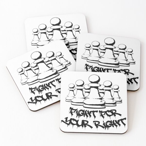 Item preview, Fight For Your Right Chess Design designed and sold by Alton-Tomvis.