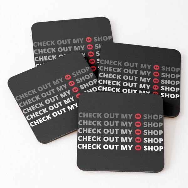 Item preview, "Check Out My Redbubble Shop" Design designed and sold by ChristinaLittle.