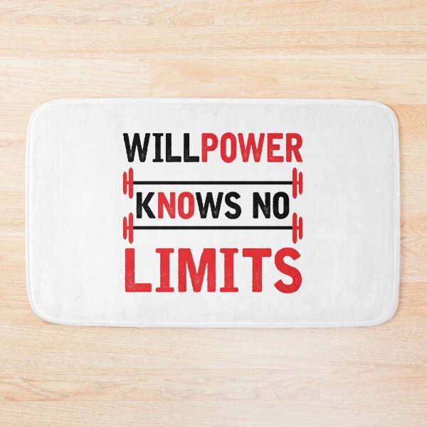Item preview, Willpower knows no limits designed and sold by Zexten.