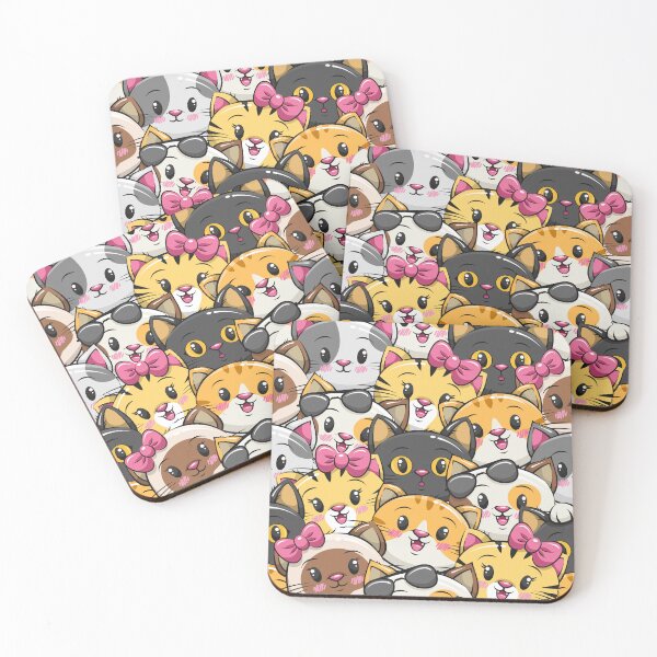 Item preview, Cute Kitten pattern designed and sold by Store-Designify.