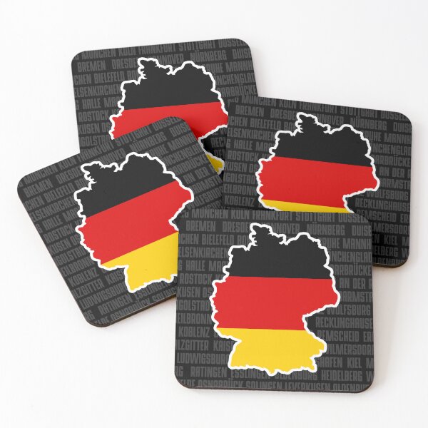 Item preview, Germany Outline/Flag Inlay designed and sold by Cestus.